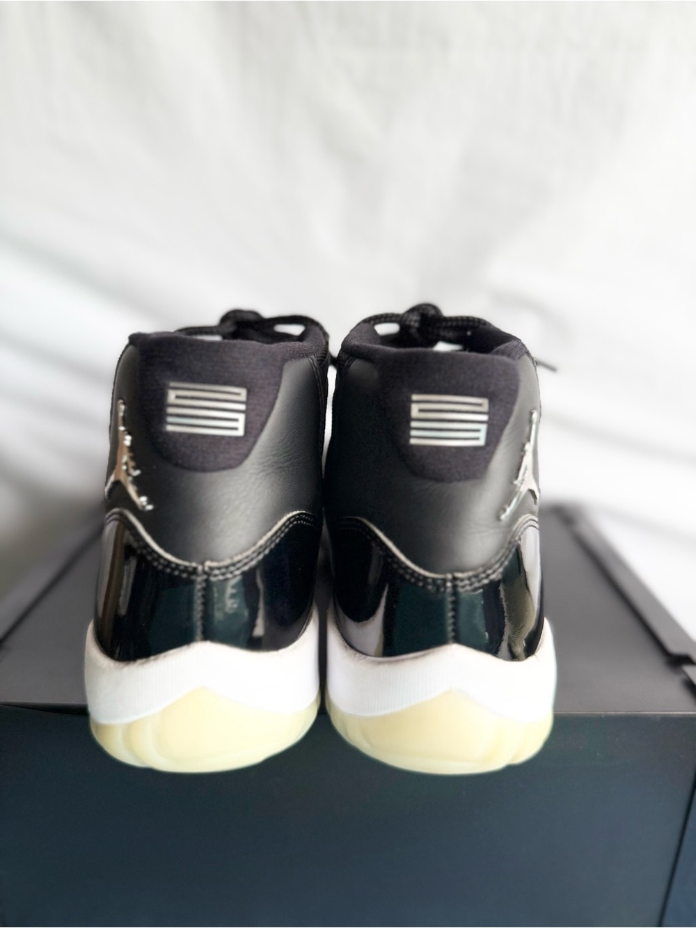 AUTHENTIC Jordan 11 Retro Jubilee size 9.5 CT8012-011 2020 PRE-OWNED - Picture 3 of 6